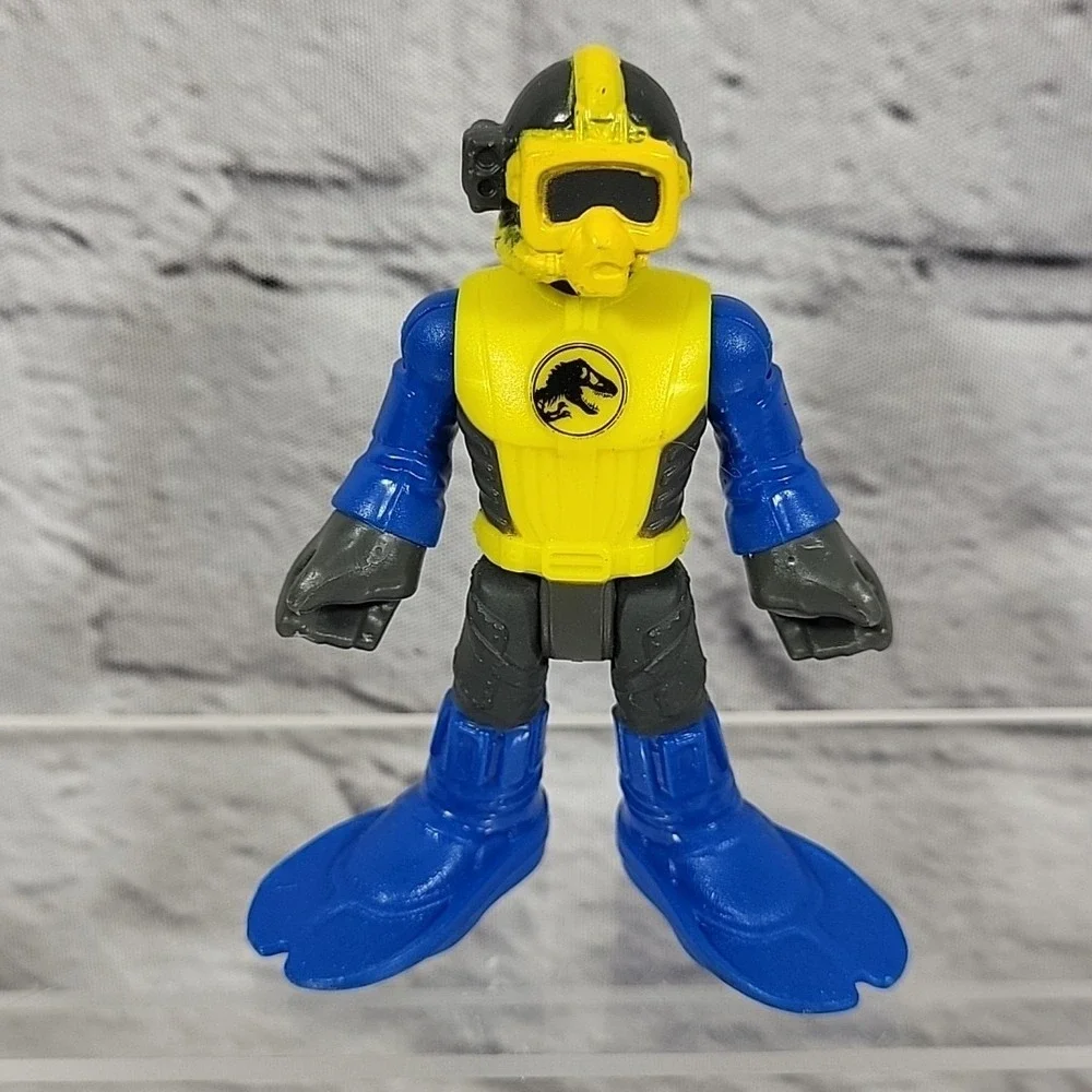 Fisher-Price Imaginext Action Figures Lot‎ Batman Jurassic Diver Power Ranger